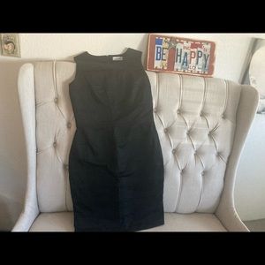 Calvin Klein black mini dress